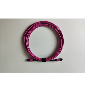 OM3/OM4 MPO Connector Patch Cord 12 Fiber MPO <strong>Trunk</strong> Cable 8/12/24F <strong>MTP</strong> MPO Cable Factory Price - Product Image 3