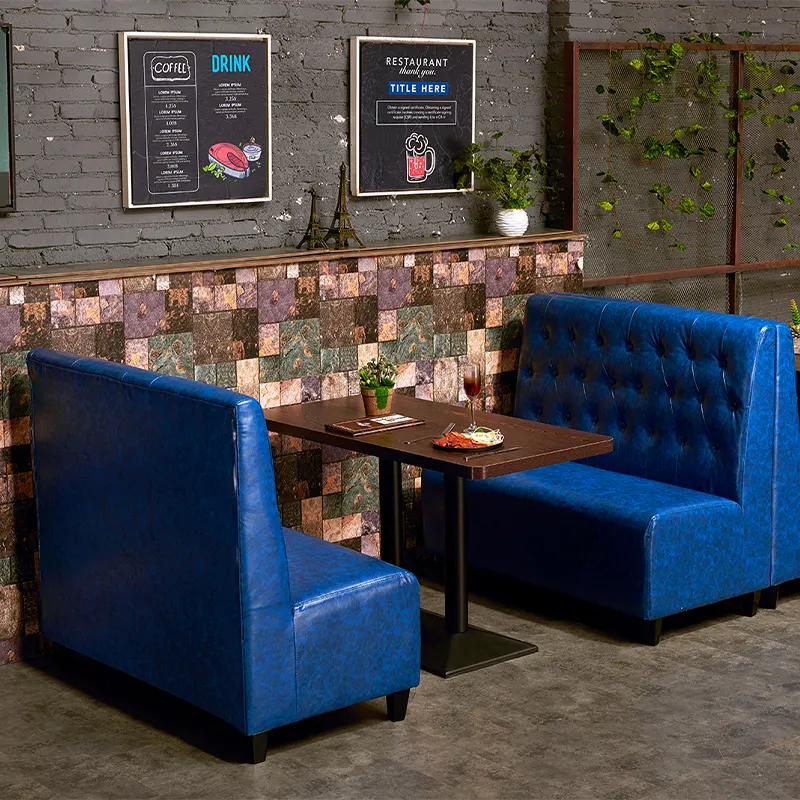 थोक फर्नीचर सेट कॉफी की दुकान स्टेनलेस स्टील टेबल बेस लकड़ी टेबल डाइनिंग
