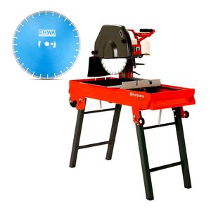 すべての新しい自動ハスqvarnaS TS 400 F (965148111) + ELS400GP <span class=keywords><strong>2200W</strong></span> 405mm (16 ") 石造テーブルソー400mm