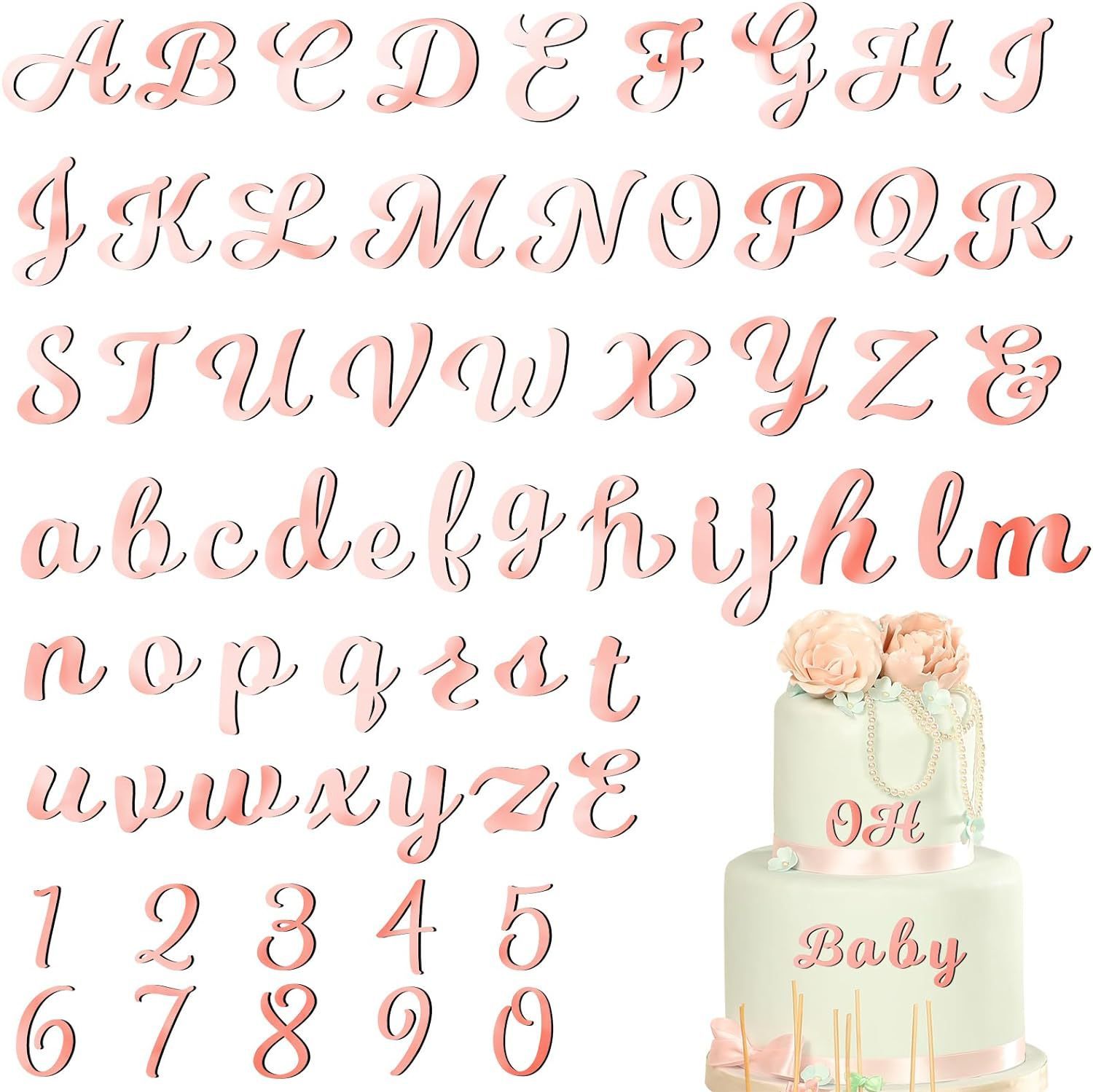 Rose gold set