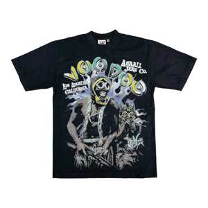 Özel grafik Tees Asaali T shirt baskılı erkek serigraf baskı Vintage asit yıkama T-shirt erkekler boy Asaali T-shirt - Product Image 5