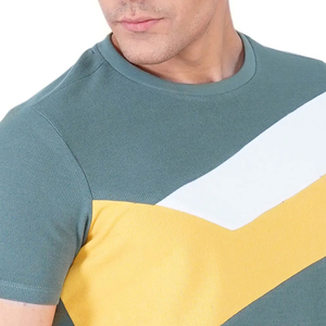 Mükemmel tasarım özelleştirilmiş dijital baskı ile yüksek kaliteli kısa kollu erkek t-shirt - Product Image 5
