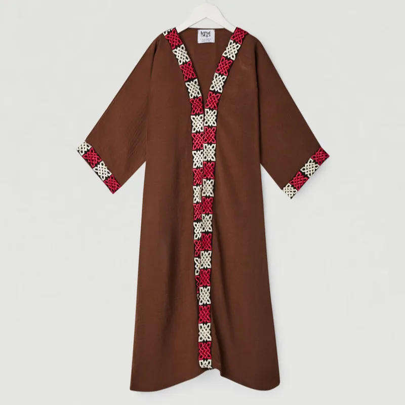 Camisa Túnica árabe Impresso Bordado Preto Vestidos Muçulmanos Abaya Islâmico Modest Designer de Roupas Femininas Por Atacado Barato