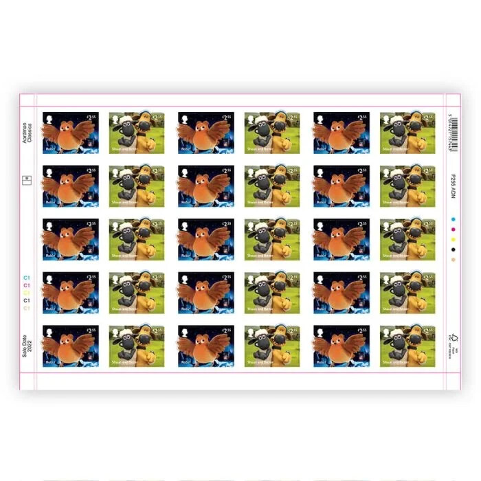 British 30 2.55 poulets chien de berger