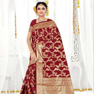 Ronishaファッションbanarasiデザイナーサリーインドの卸売業者 - Product Image 4