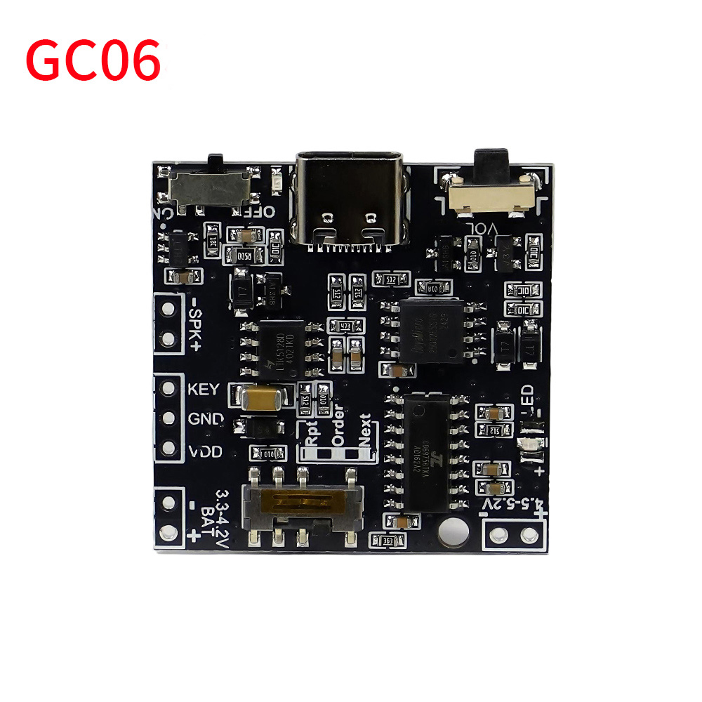 GC06A Recording greeting card movement creative <strong>gift</strong> box Christmas birthday card music cover wall MP3 download voice module kit - Product Image 5
