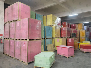 กระดาษห่อของขวัญ100% กระดาษสีเยื่อบริสุทธิ์ขนาด A4กระดานสีสำหรับโรงเรียน - Product Image 3