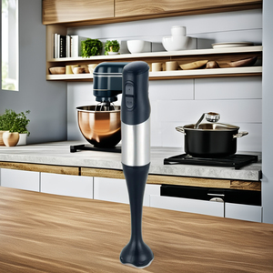 Hot <strong>Sale</strong> 200W <strong>Powerful</strong> Immersion Hand Blender - Electric Stick Food <strong>Mixer</strong> for Kitchen, Vegetables, Puree, Smoothies,meat - Product Image 2