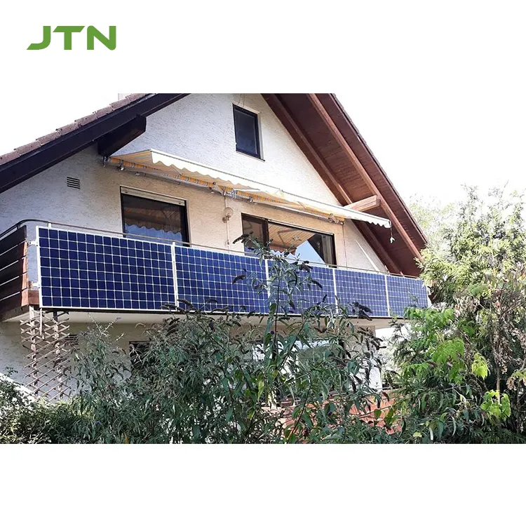 Небольшая Солнечная энергосистема для домашнего использования 48 в 400 Вт 600 Вт Балконная Гибкая солнечная панель