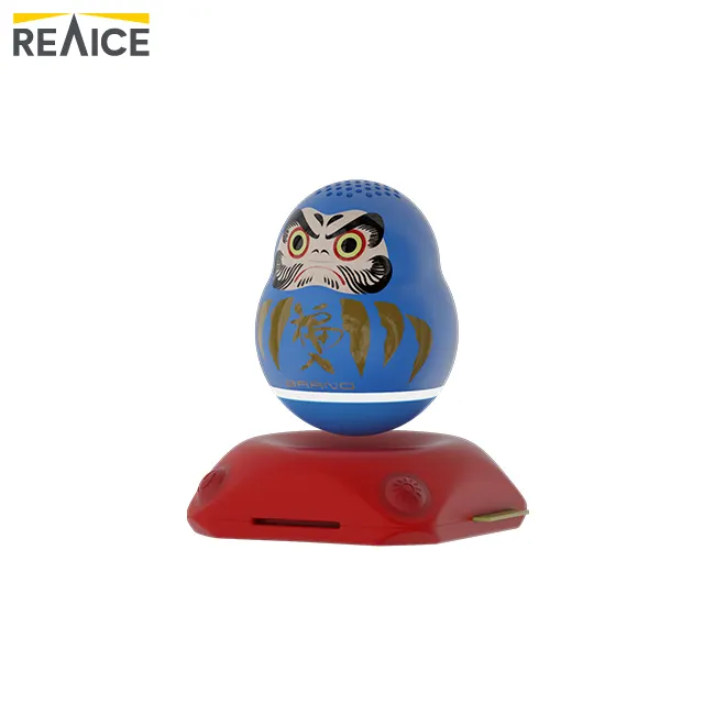 Fashionable hot selling levitating bluetooth speaker rotating floating speaker Daruma style