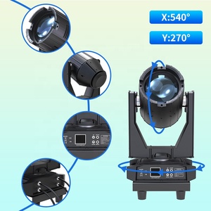 Luce del fascio impermeabile IP65 380W DMX cielo rotante luce di testa mobile per eventi di concerti sul palco all'aperto - Product Image 3