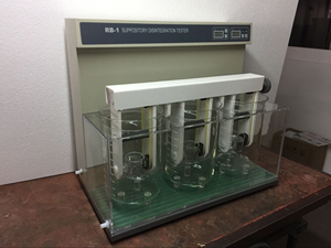 3つの独立したテストステーションを備えたRB-1座薬崩壊テスター - Product Image 3