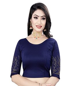 Designer Wedding Wear Round Neck Yellow Color Hand Work Designer Saree <strong>Blouses</strong> for Women <strong>Low</strong> <strong>Price</strong> Wholesaler in Gujarat Apparel