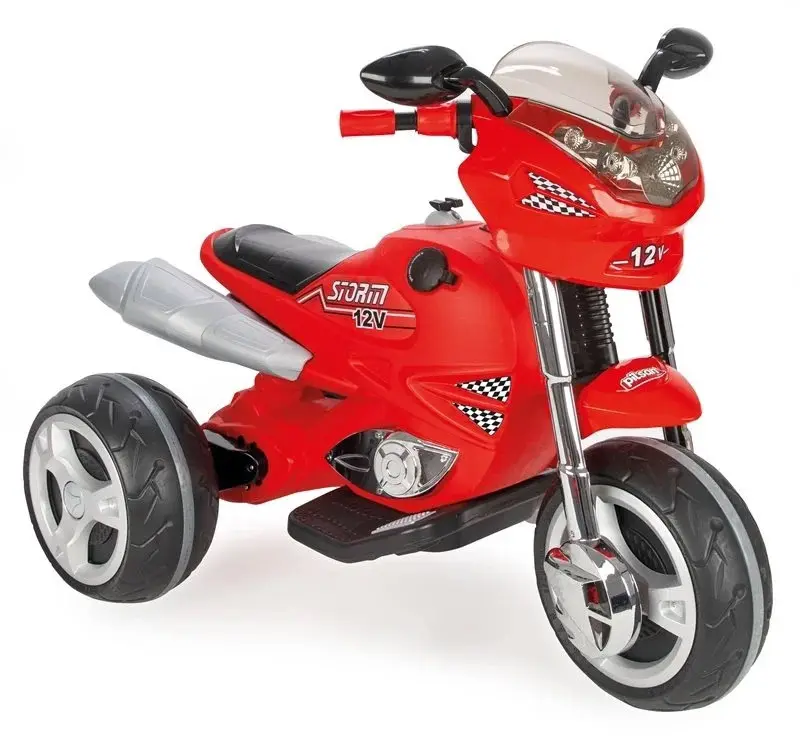 Motocicleta a pilas Storm, paseo para niños en coches, bicicleta para bebés, motocicleta eléctrica, juguetes para niños, motocicleta alimentada por batería. Juguetes