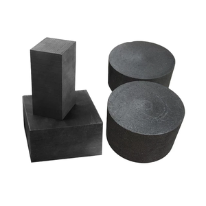 高密度石墨块圆形圆柱形方形石墨阳极阴极碳块 - Product Image 1