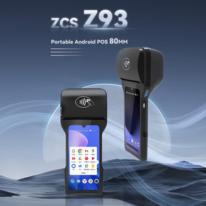 Dispositivo terminal POS móvil de pantalla táctil portátil Z93 con escáner de código de barras QR Impresora térmica de 80mm Sistemas de punto de venta - Product Image 2
