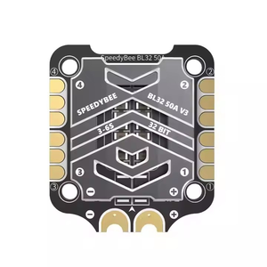 SpeedyBee F7 V3 BL32 50A FC & ESC UAV Controller di volo 4 LED luce Drone Controller di volo per FPV Race Drone - Product Image 6