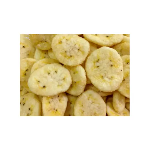 VF Хрустящие банановые чипсы по лучшей цене на рынке Вьетнама Сушеные Банановые чипсы сублимационной сушки фруктов высокого качества
