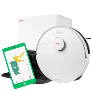 Características inteligentes App Vacuum Robot com Dual-Action Wiping Limpeza Wet Dry para Household & Hotel Use Fonte de energia elétrica