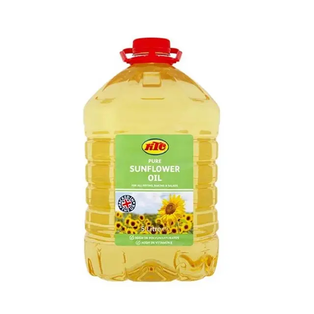 Aceite de girasol refinado, el mejor aceite de girasol 100% refinado para cocinar, precio barato