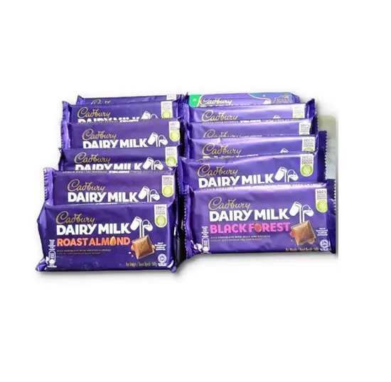 CADBURY 유제품 초콜릿 블록 180g 구매 (카톤 당 64 개)