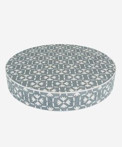 Modern tasarlanmış kemik kakma kahve masa pirinç tabanı ile ev otel veya restoran yuvarlak merkezi masa oturma odası için - Product Image 3
