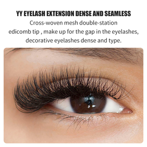 Private Label <strong>Mink</strong> Eyelash Extensions <strong>3</strong> Split Tips YY Shaped <strong>Lashes</strong> with CD Curl Custom False Eyelash - Product Image 3