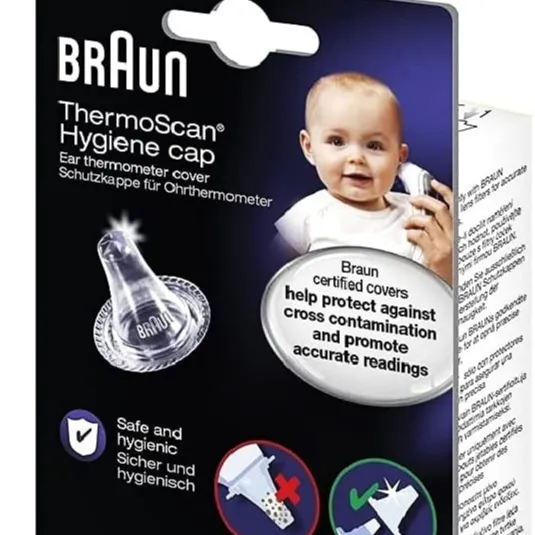 Vente chaude Braun Thermoscann LF40 Filtres d'objectif Couvertures de thermomètre d'oreille jetables-Lentille de filtre remplaçable