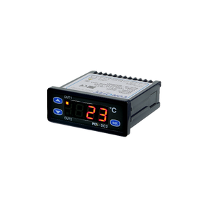 CONOTEC-controlador de temperatura Digital FOX-2C2, función de FOX-2C1 en el sensor de entrada CA(K), 2 relé de salida put1 (temperatura)/2 (alarma) - Product Image 1