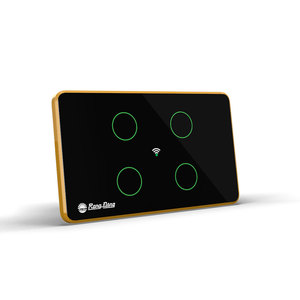 Menzilli Dong akıllı aydınlatma kablosuz 4 gang akıllı WiFi dokunmatik anahtarı - Product Image 3
