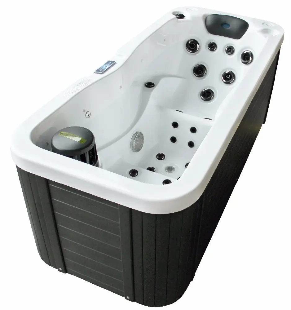 Ucuz fiyat dayanıklı yüksek yoğunluklu Pvc banyo katlanır tankı şişme sıcak küvet Spa kapak