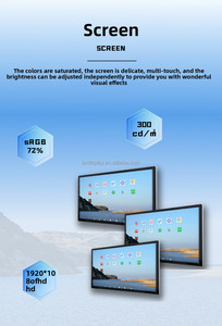 Il Touch Screen di controllo industriale da 43 pollici di grandi dimensioni Android Touch tutti In uno dei moduli LCD della macchina può essere applicazioni di avviso TV - Product Image 6
