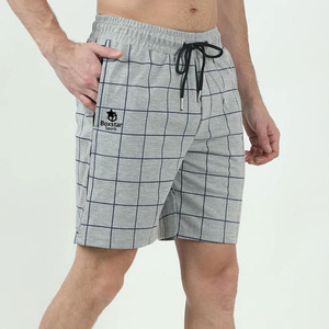 OEM/ODM Shorts For Men <strong>Elastic</strong> Waist <strong>String</strong> With Pockets 100% Cotton <strong>Custom</strong> Design Logo Unisex Solid <strong>Colors</strong> Comfortable Size - Product Image 3