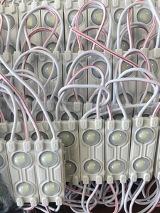 Yüksek güç 12v 3 leds modülü 1.44w açık 2835 işaret modülü PVC enjeksiyon led modülleri - Product Image 4