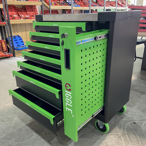 250 Pcs 7抽屉车间工具手推车车库工具柜手推车胸部重型机械工具盒汽车修理 - Product Image 4