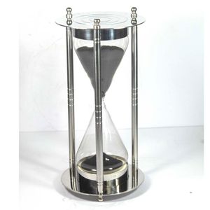 Moderne Sand Timer Sanduhr Stilvolle Countdown-Timer für Büro Küche Schreibtisch Praktische langlebige Glas Home Geschenk funktionale Verwendung - Product Image 5