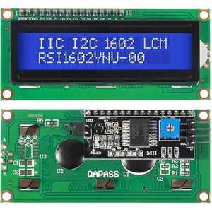 Display a caratteri LCD1602 con retroilluminazione blu IIC/I2C - Product Image 3
