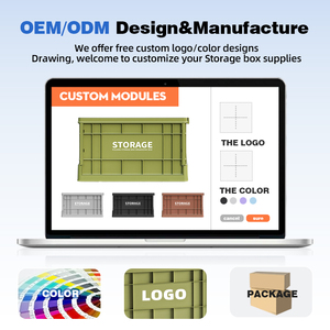 Wanuo phong cách công nghiệp nhà để xe lưu trữ <span class=keywords><strong>bin</strong></span> có thể gập lại xe lưu trữ <span class=keywords><strong>bin</strong></span> lưu trữ lớn <span class=keywords><strong>bin</strong></span> cho dễ dàng vận chuyển - Product Image 6