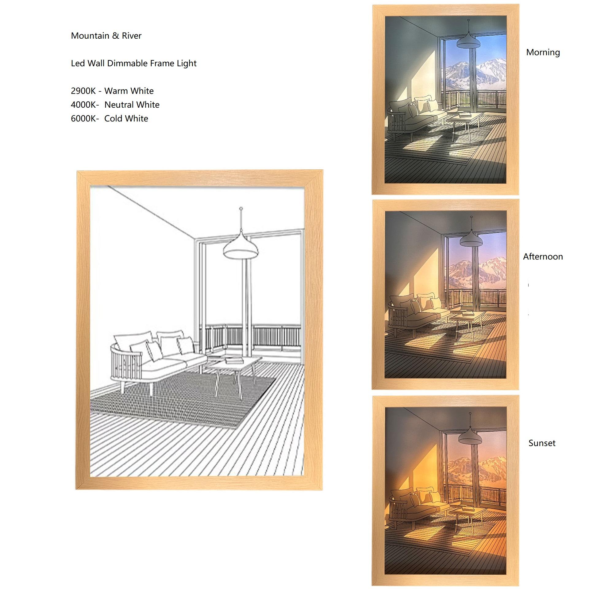 Montagne & Rivière: 3 Couleurs