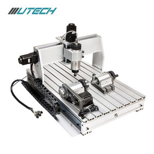 Versión mejorada, enrutador CNC de metal pequeño, 3 ejes, 4 ejes, maquinaria de carpintería, 2.2Kw, fresadora Cnc pequeña Hobby para Joya - Product Image 3
