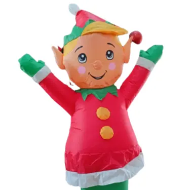 ODM OEM High quality Advertising Promotional Inflatable Christmas inflatable Santa Claus boy Christmas inflatable decoration