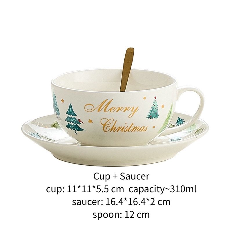Cup ~310ml + Saucer