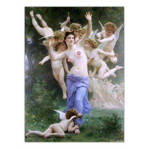 Tranh treo tường trang trí nhà cửa, tranh sơn dầu in trên vải, tái hiện những nhân vật cổ điển nổi tiếng, phụ nữ xinh đẹp, phong cách cổ điển. - Product Image 3