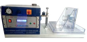 Asian Advance Model Synthetischer Blut penetration tester/Spritz widerstands tester für Masken tests ASTM F1862 IS ISO - Product Image 5