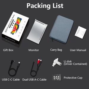 Bán buôn 2024 mô hình mới 13.3 inch EU cho Un chúng tôi cấp bằng sáng chế ba màn hình Kép màn hình di động IPS Bảng điều chỉnh Loại C giao diện cho Lapt - Product Image 6