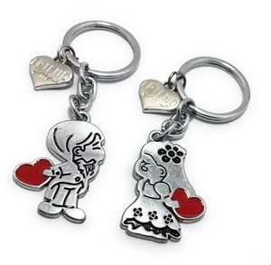 Metal Keychain <strong>Key</strong> <strong>Chain</strong> Folk Crafts Silver Color Metal Alphabet <strong>Key</strong> <strong>Chain</strong> Modern <strong>Key</strong> <strong>Chains</strong> - Product Image 2