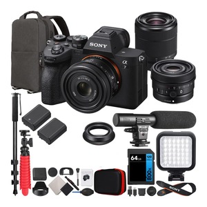 FULL ASSEMBLED ALPHA A7 IV 33MP WITH 28-70MM LENS - MIRRORLESS <strong>CAMERA</strong> CAMCORDER CAMERAS - Product Image 2