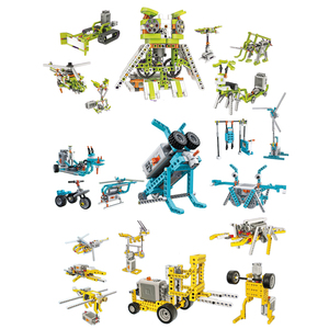 Set di giocattoli con stelo tecnico scientifico didattico per ingegneri meccanici che programmano Robot intelligente e programmabile Set di blocchi di costruzione - Product Image 2