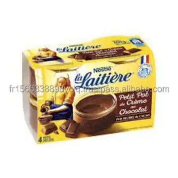 Acheter Nestlé La Laitiere Crème Chantilly au Chocolat 8x100g (800g)