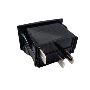 Siyah tek Rocker anahtarı LED 12V tekne şeklinde basmalı düğme anahtarı anlık su geçirmez otomatik tren ATV tekne deniz geçiş anahtarı - Product Image 6
